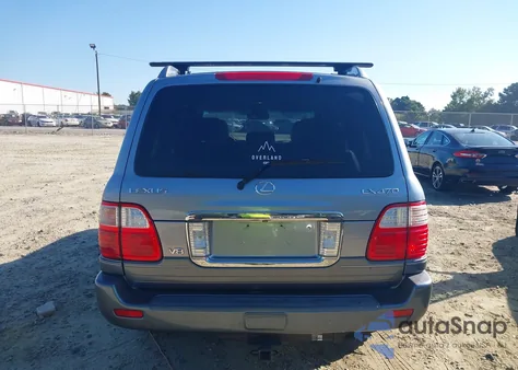 2005 Lexus Lx 470 из США, поврежденный, VIN JTJHT00W553553373